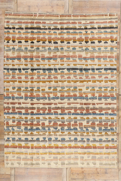 9 x 12 Modern Earthly Reflections High-Low Textured Rug 81156
