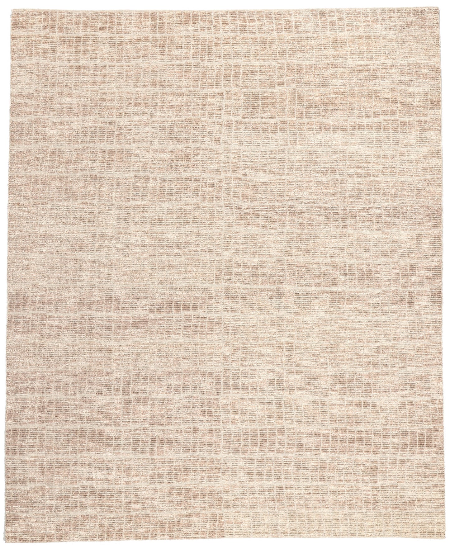 8 x 10 - Tan Indian Contemporary Rug - 30989
