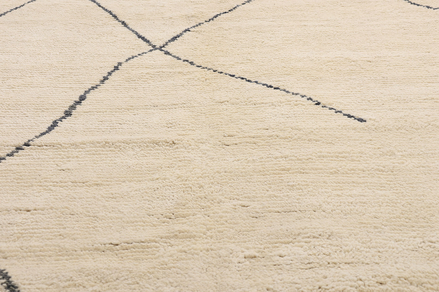 10 x 13 - Beige Pakistani Moroccan Rug - 80698