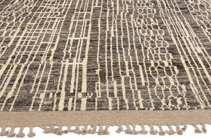 10 x 14 Organic Modern Moroccan Rug 81155