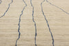 10 x 14 Rippled Silence Organic Modern Moroccan Rug 31281