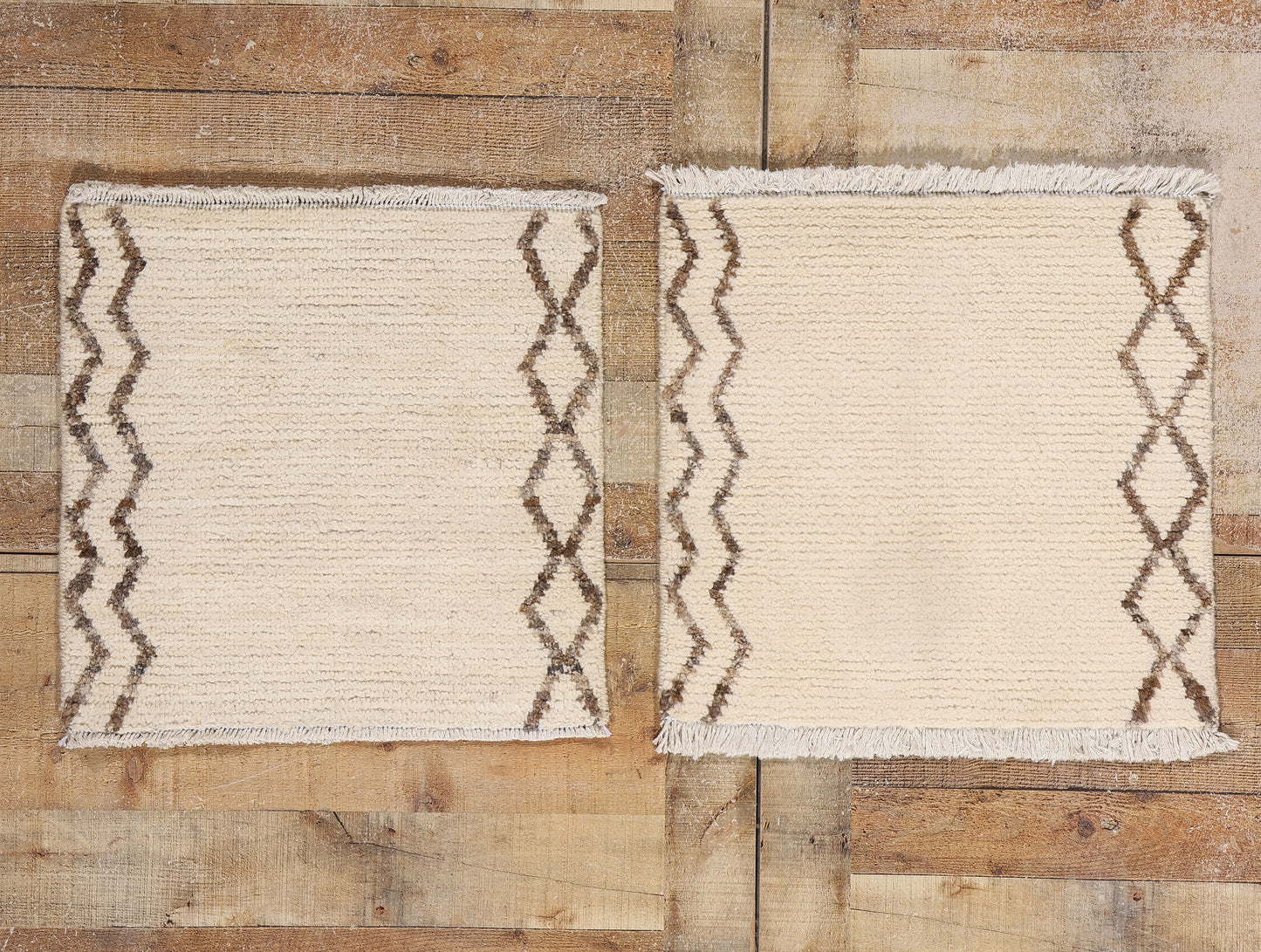 2 x 2 Organic Modern Moroccan Rug 81140