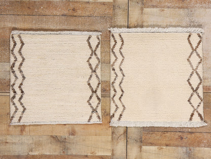 2 x 2 Organic Modern Moroccan Rug 81140