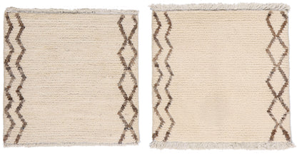 2 x 2 Organic Modern Moroccan Rug 81140