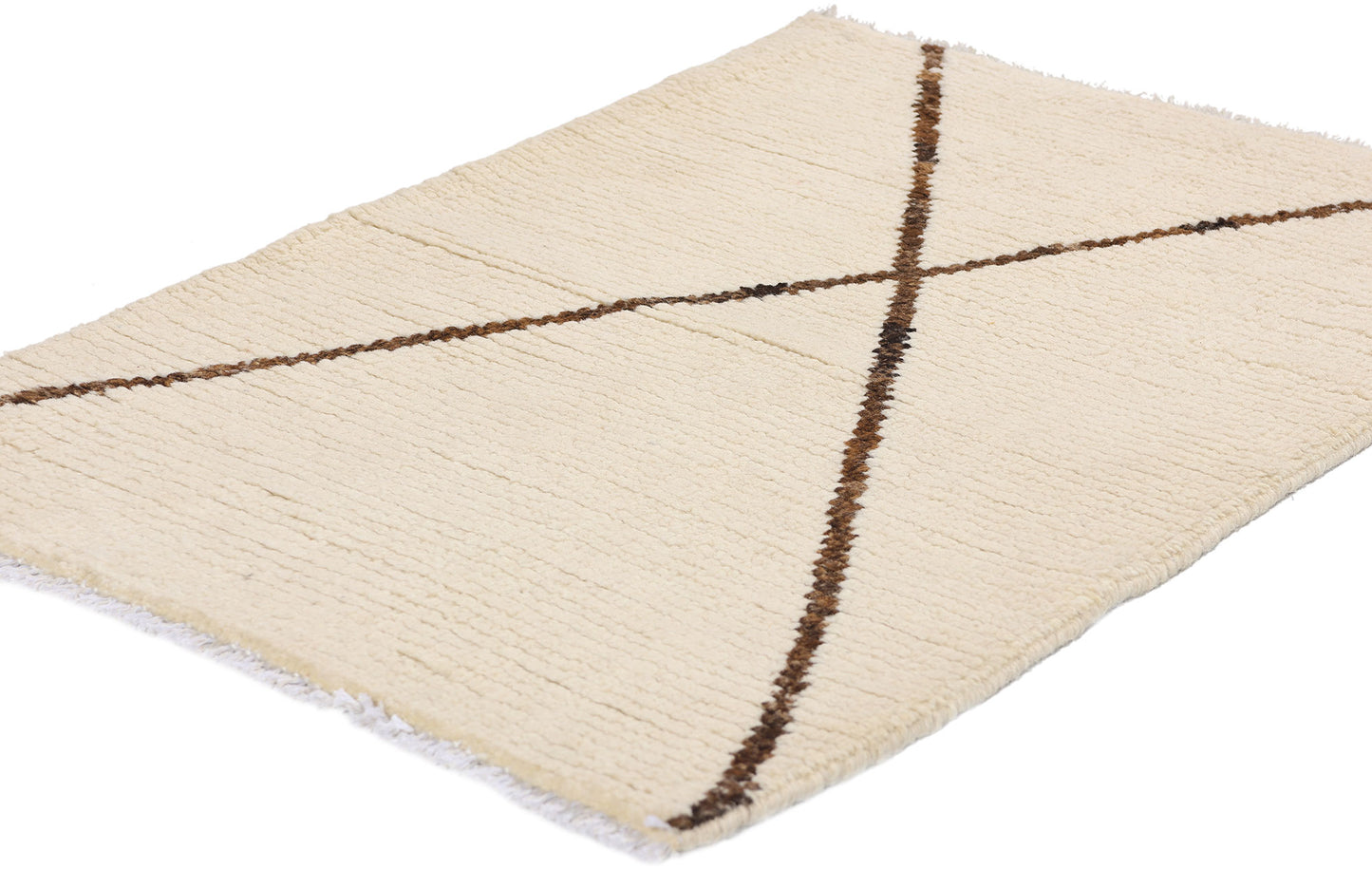 2 x 3 Organic Modern Moroccan Rug 81137