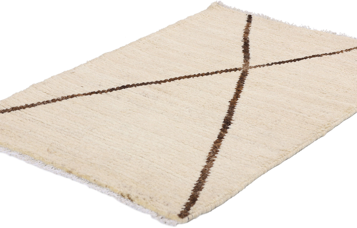 2 x 3 Organic Modern Moroccan Rug 81138