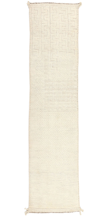 3 x 12 Organic Modern Boho Moroccan Rug 81075