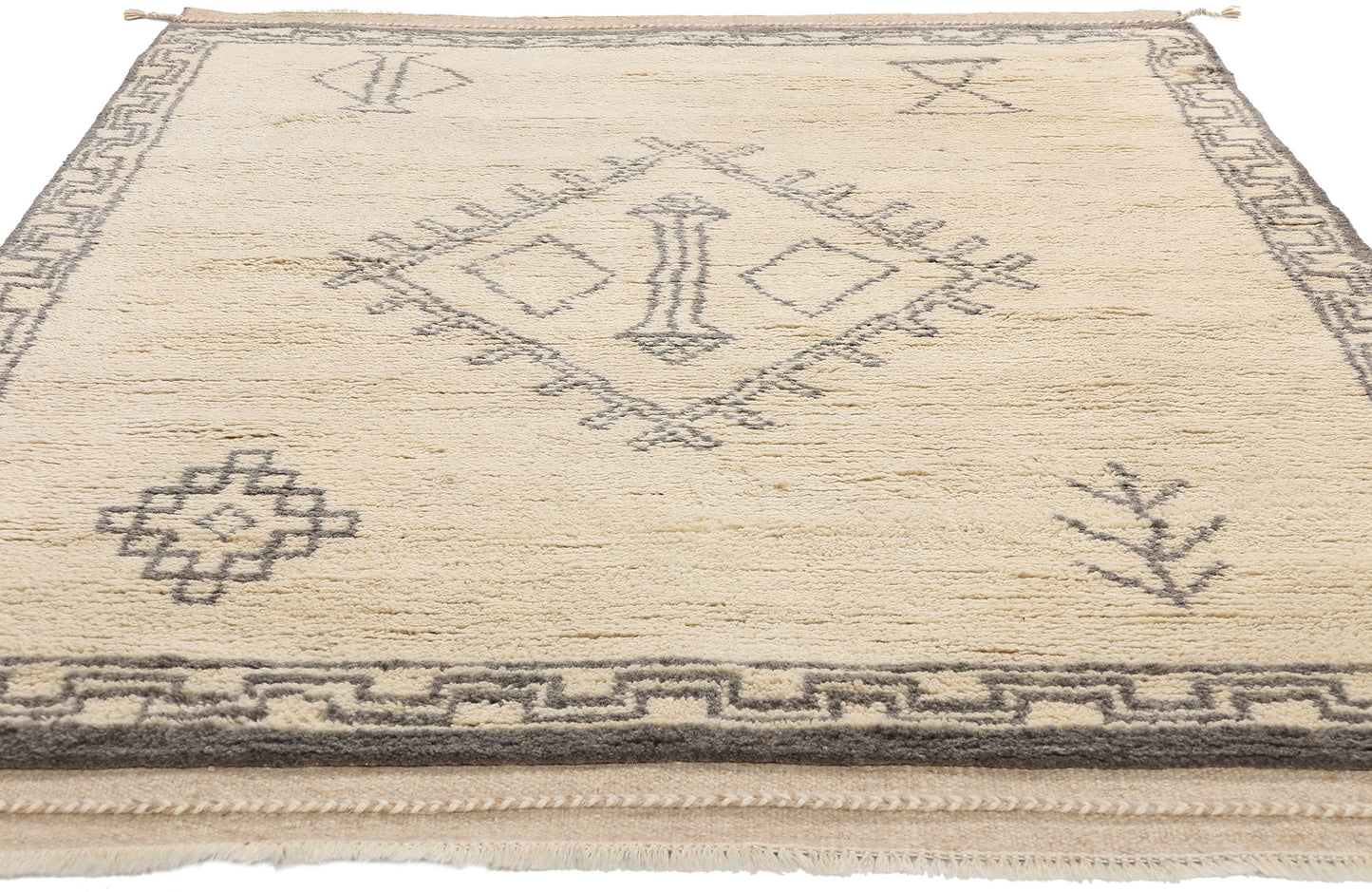 5 x 8 Tribal Tranquility Modern Moroccan Rug 31202
