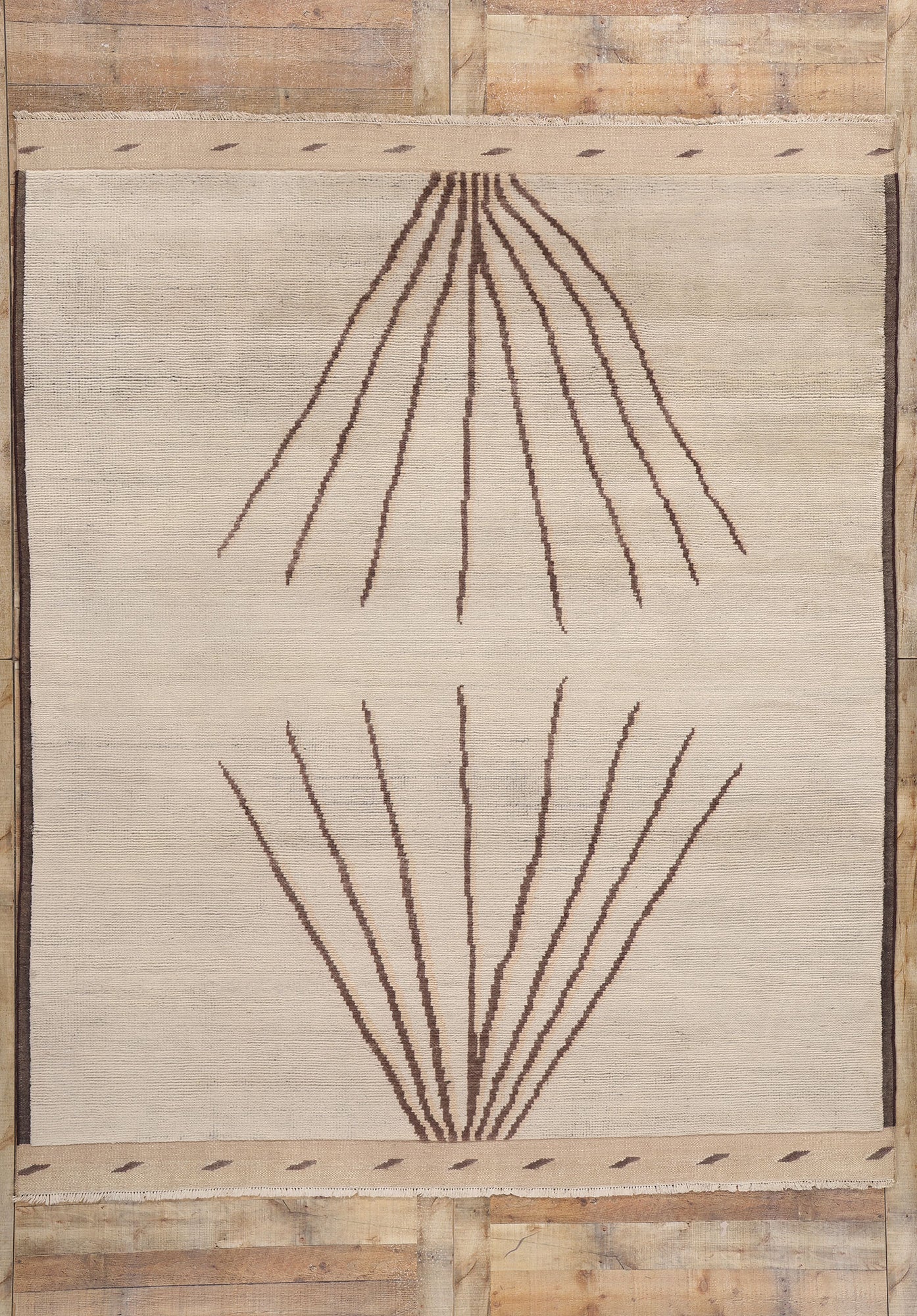 8 x 10 Desert Bloom Organic Modern Moroccan Rug 31189