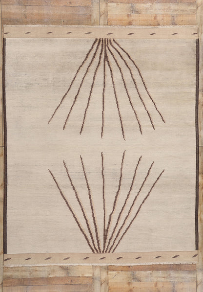 8 x 10 Desert Bloom Organic Modern Moroccan Rug 31189