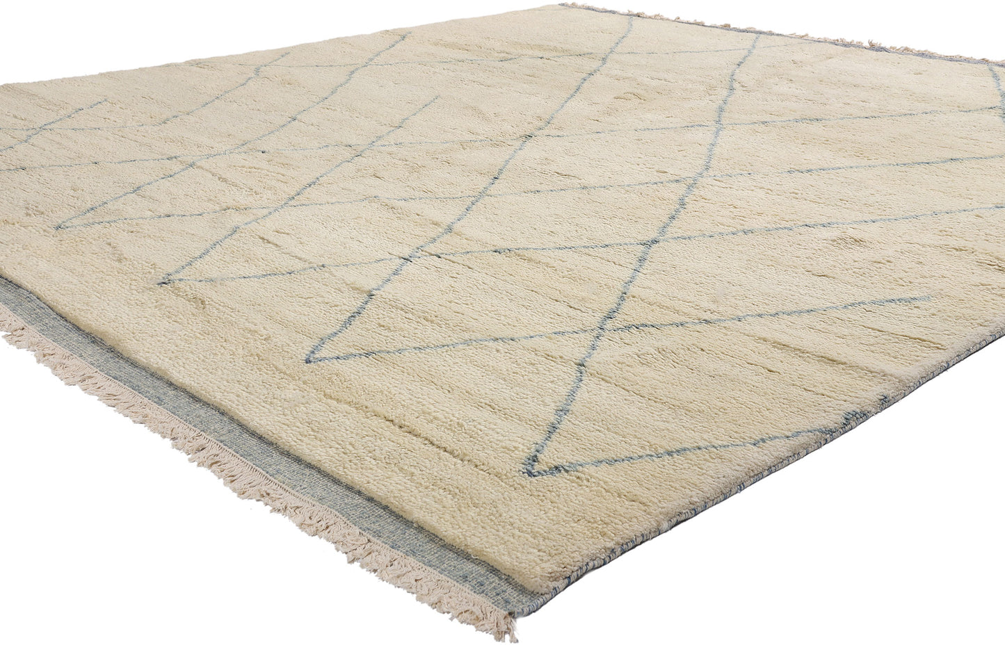 9 x 10 Organic Modern Moroccan Rug 30530