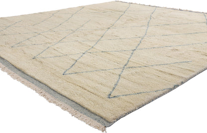 9 x 10 Organic Modern Moroccan Rug 30530