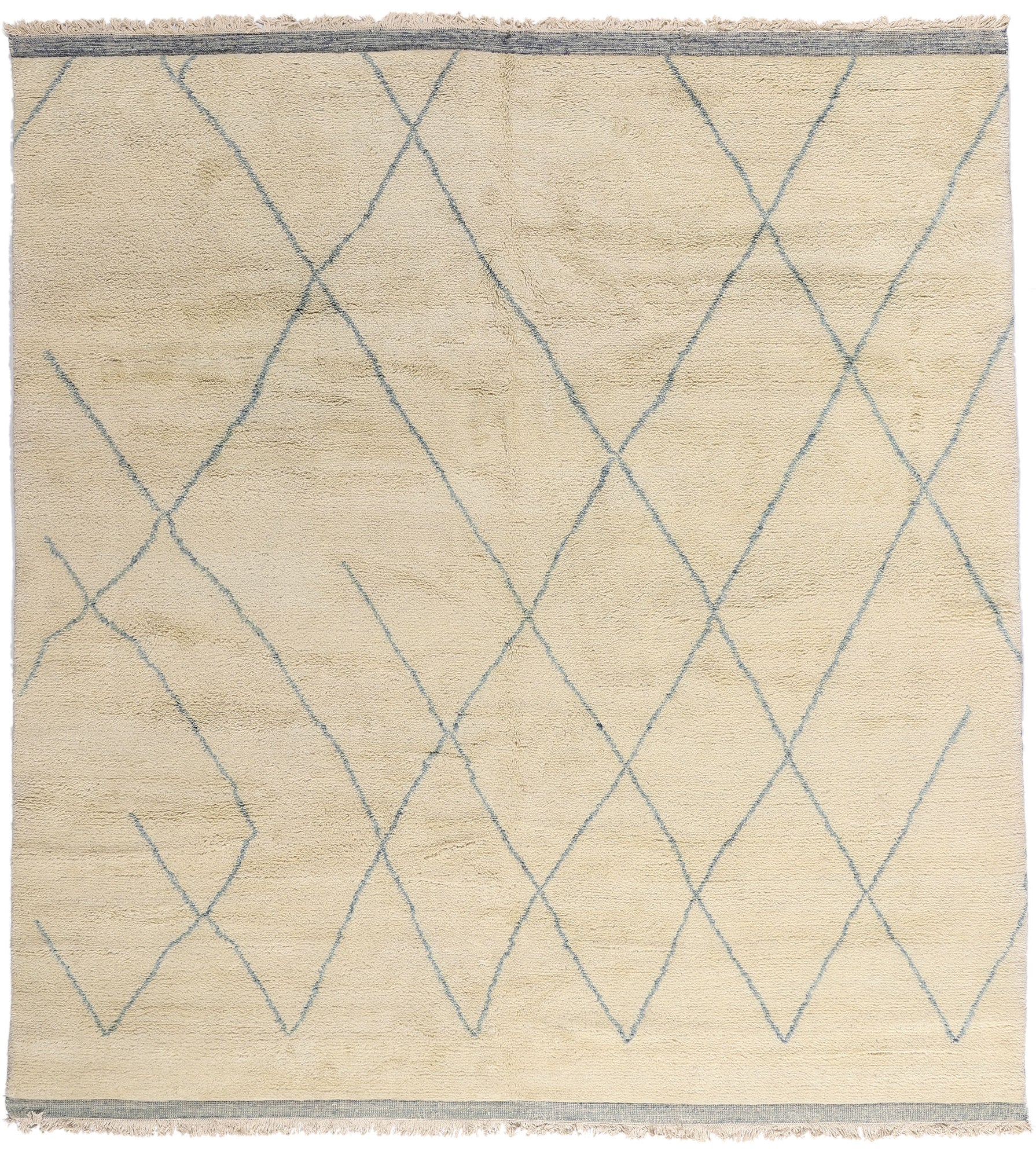 9 x 10 Organic Modern Moroccan Rug 30530