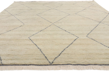 9 x 12 Silent Diamond Serenade Modern Moroccan Rug 31271