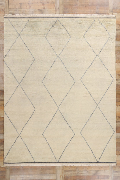 9 x 12 Silent Diamond Serenade Modern Moroccan Rug 31271