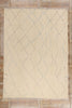 9 x 12 Beige Organic Modern Moroccan Rug 80631