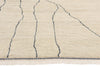 9 x 12 Rippled Silence Organic Modern Moroccan Rug 31292