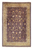 11 x 18 Vintage Aubergine Indian Rug 77316