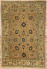 13 x 19 - Brown Vintage Persian Mahal Rug - 75827