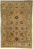 13 x 19 - Brown Vintage Persian Mahal Rug - 75827