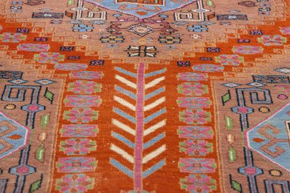 4 x 6 Vintage Pakistani Bokhara Rug 79141