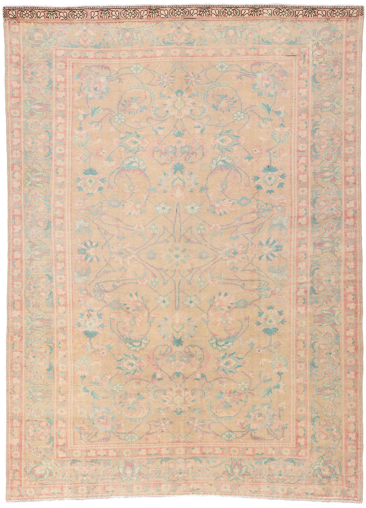7 x 10 Vintage Persian Malayer Rug 61344