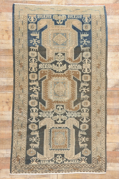 5 x 8 Antique Persian Ardabil Rug 61316