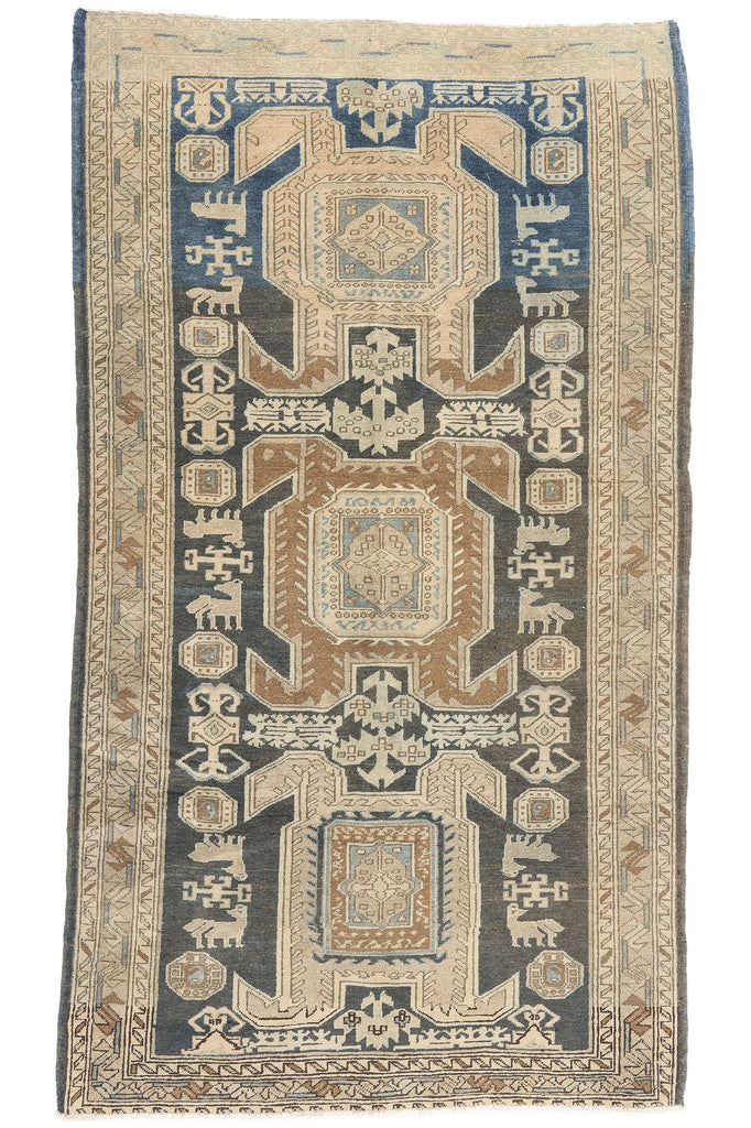 5 x 8 Antique Persian Ardabil Rug 61316