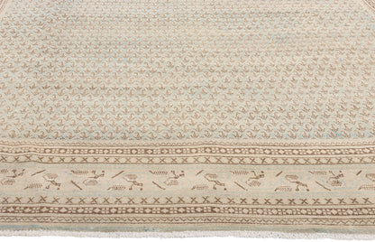 7 x 10 Vintage Persian Ardabil Rug 61309