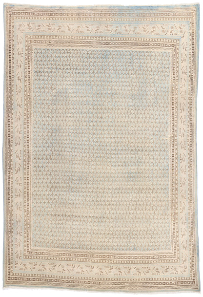 7 x 10 Vintage Persian Ardabil Rug 61309