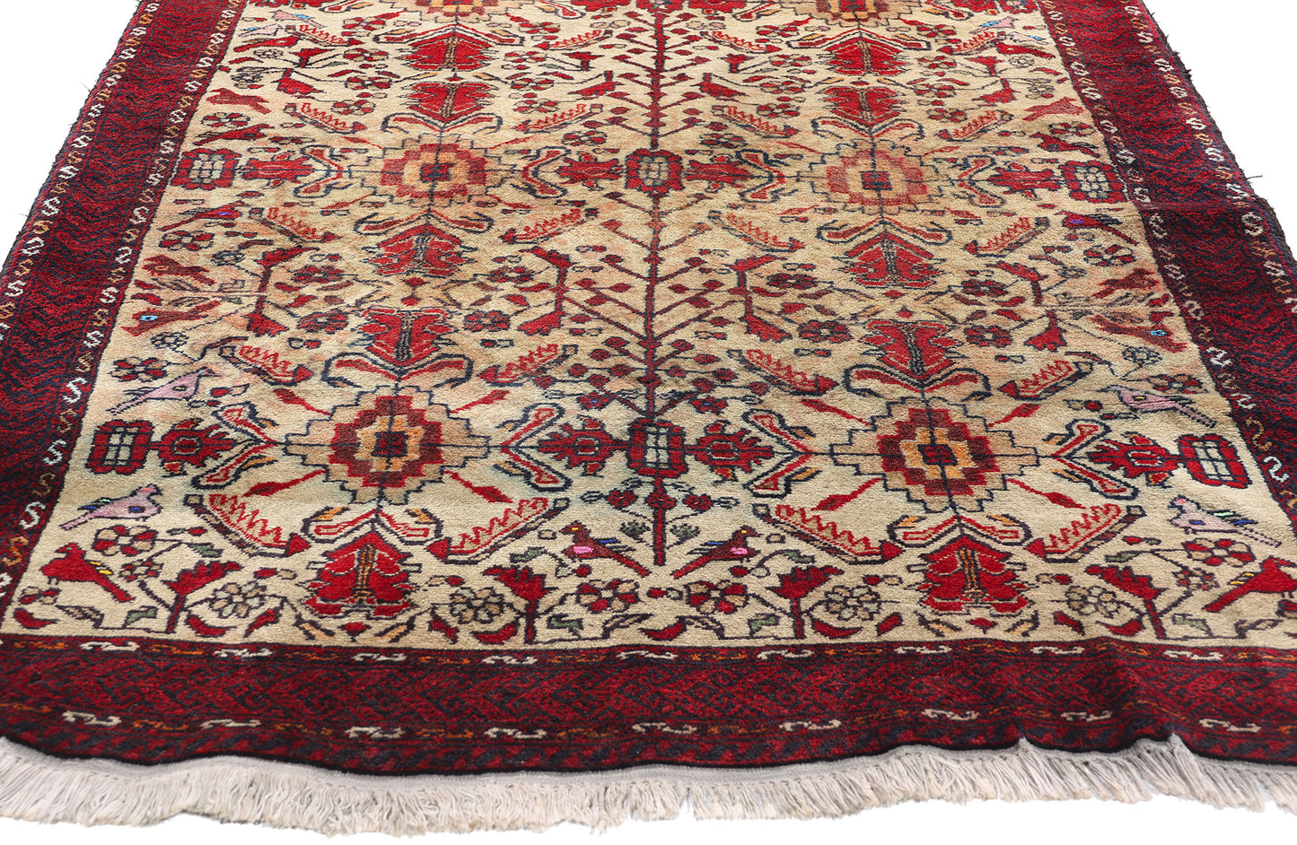 4 x 12 Vintage Persian Azerbaijan Rug 77704