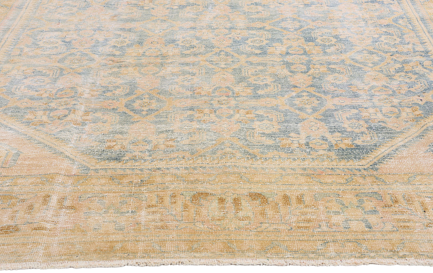 7 x 10 Antique Persian Hamadan Rug 61337