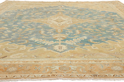 11 x 13 Vintage Persian Heriz Rug 61301