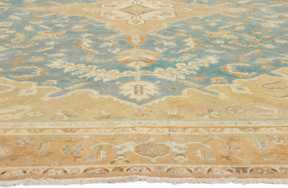 11 x 13 Vintage Persian Heriz Rug 61301