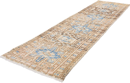 2 x 7 Vintage Persian Karaja Heriz Rug 61334