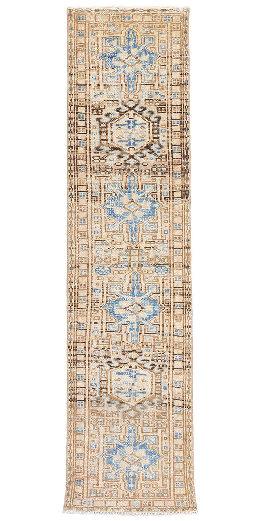 2 x 7 Vintage Persian Karaja Heriz Rug 61334