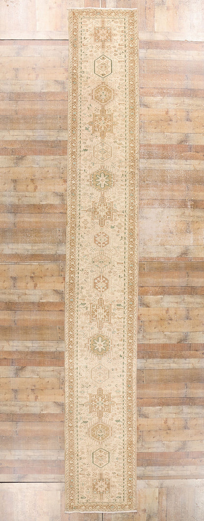 3 x 18 Vintage Persian Karaja Heriz Rug 61333