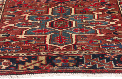 4 x 4 Vintage Persian Heriz Rug 61371