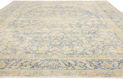 10 x 12 Antique Persian Kashan Rug 61321