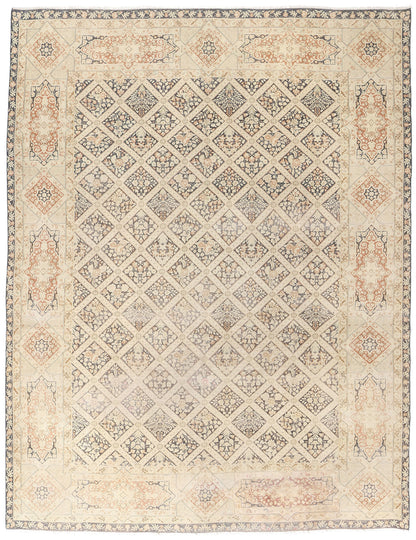 10 x 13 Antique Persian Garden Kerman Rug 61364