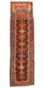 4 x 13 Antique Persian Tribal Kurdish Rug 61359