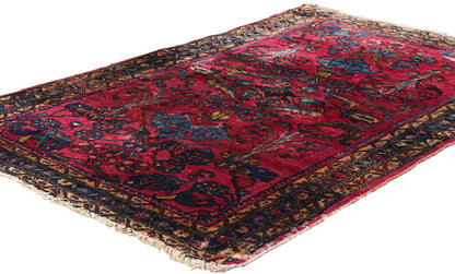 3 x 5 Antique Persian Lilihan Rug 79077