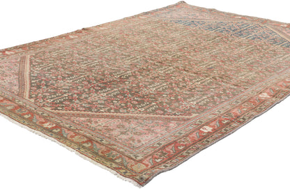 4 x 6 Antique Persian Mahal Rug 61311
