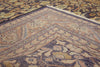 7 x 10 - Brown Vintage Persian Mahal Rug - 75830