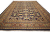 7 x 10 - Brown Vintage Persian Mahal Rug - 75830