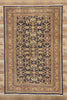 7 x 10 - Brown Vintage Persian Mahal Rug - 75830