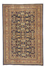 7 x 10 - Brown Vintage Persian Mahal Rug - 75830