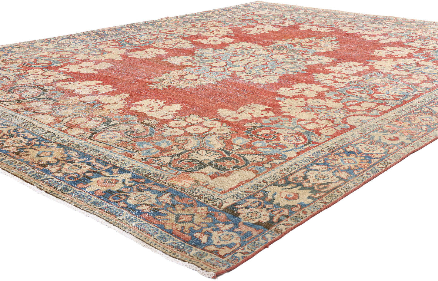 8 x 11 Antique Persian Mahal Rug 61338