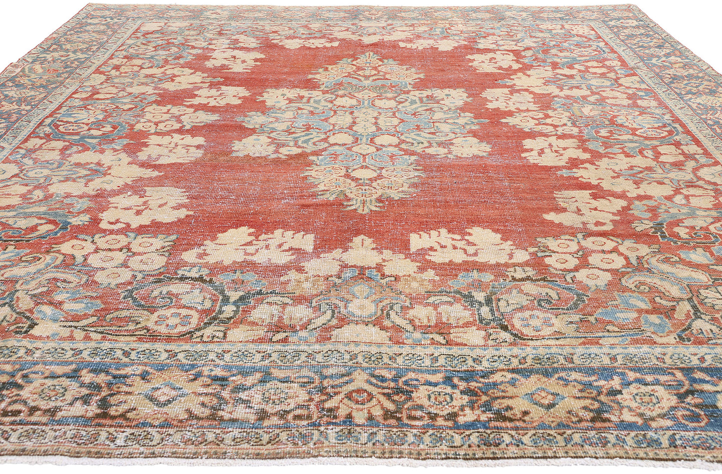 8 x 11 Antique Persian Mahal Rug 61338