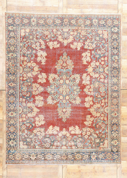 8 x 11 Antique Persian Mahal Rug 61338